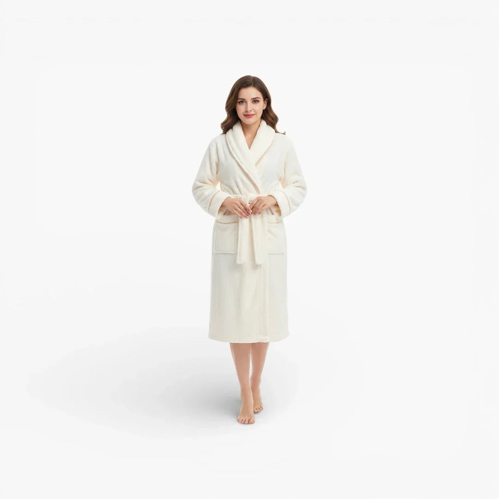Peignoir Velour Polaire Femme