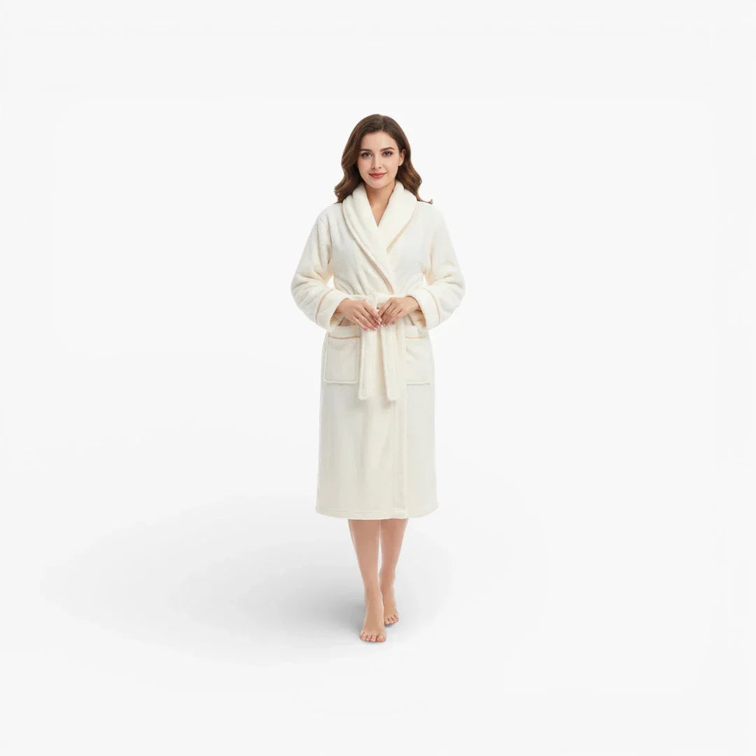 Peignoir Velour Polaire Femme
