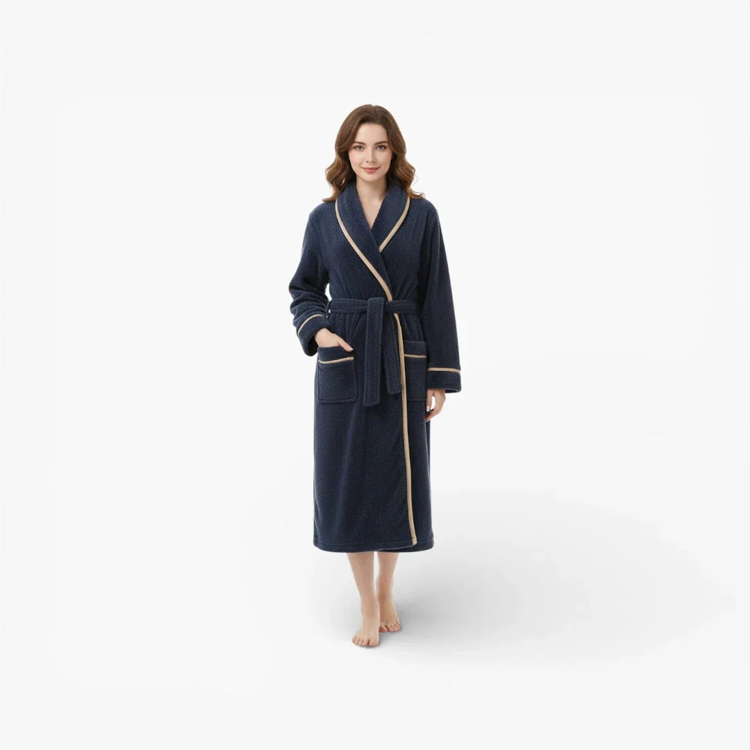 Peignoir Velour Polaire Femme — photo 2