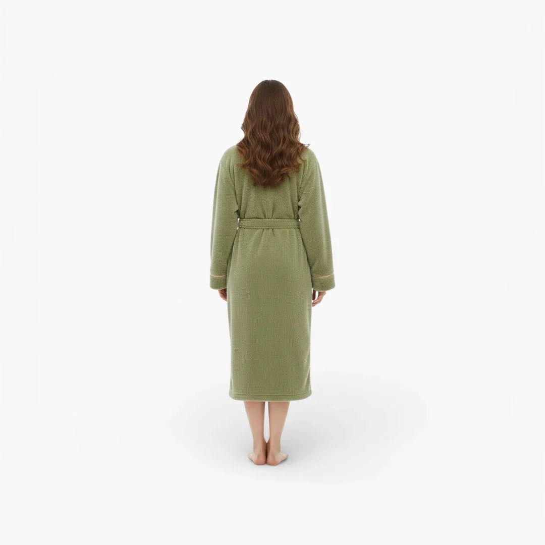 Peignoir Velour Polaire Femme