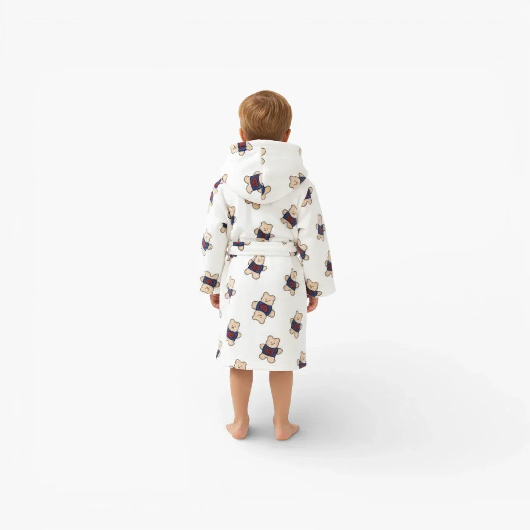 Peignoir de Bain Capuche Ours Enfants — photo 3