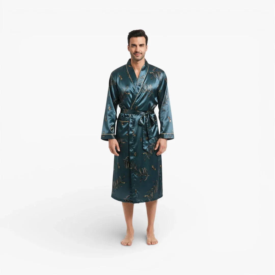 Peignoir en Satin pour Homme — photo 2