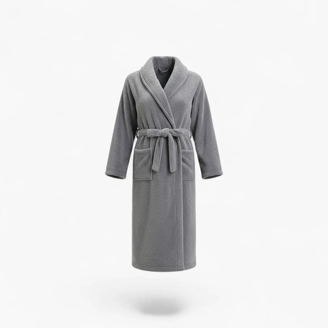 Peignoir femme chaud long
