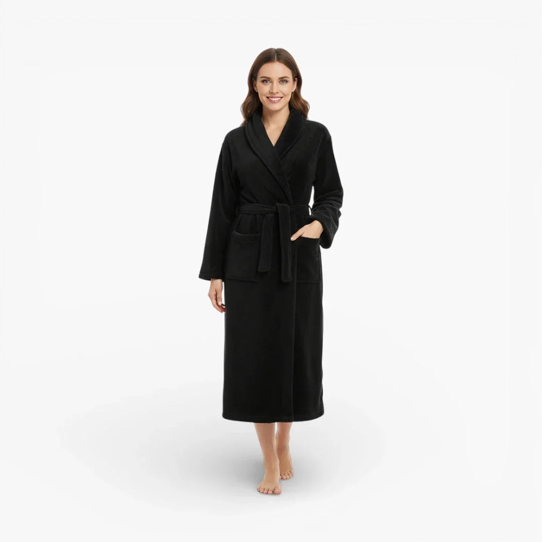 Peignoir femme chaud long — photo 10