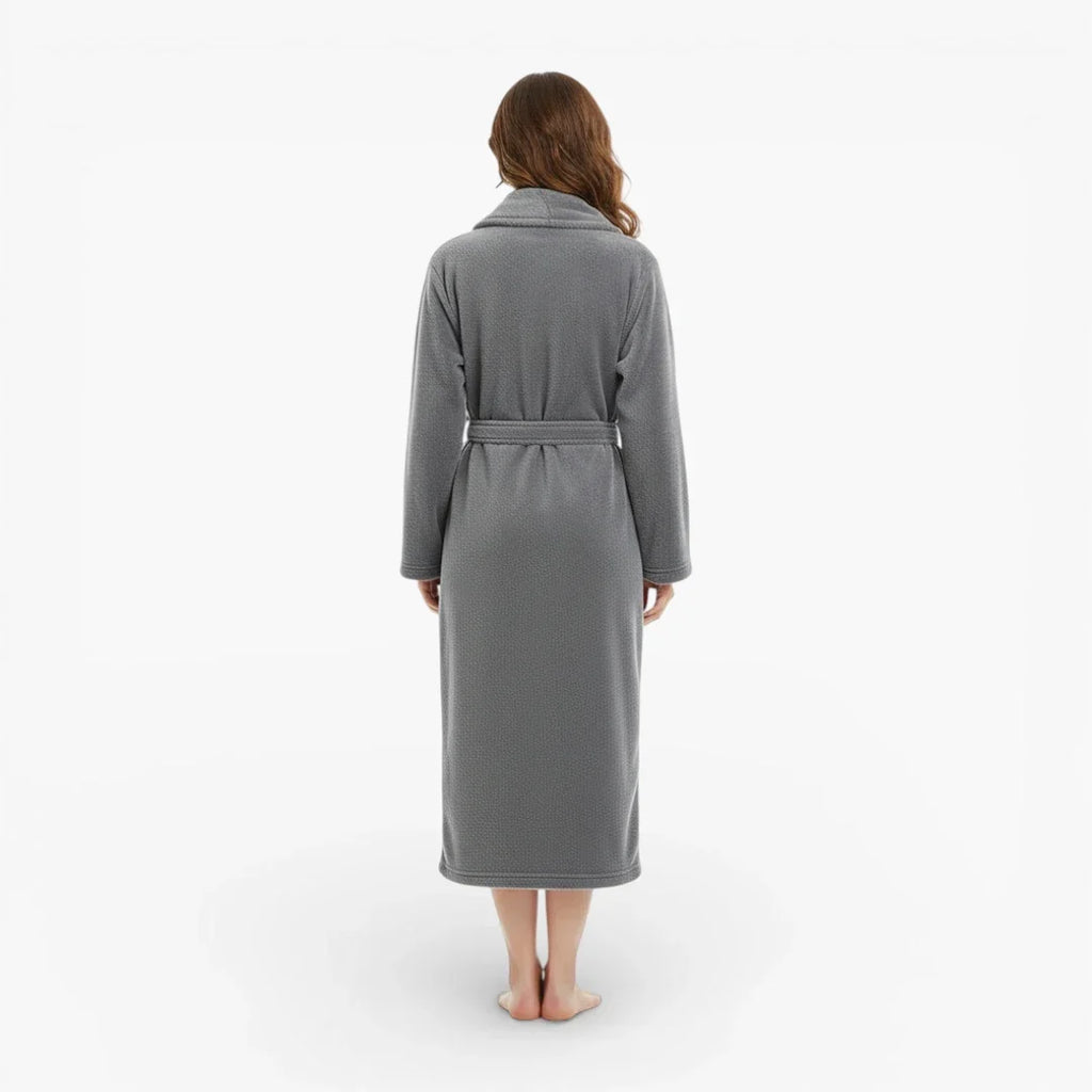 Peignoir femme chaud long — photo 3