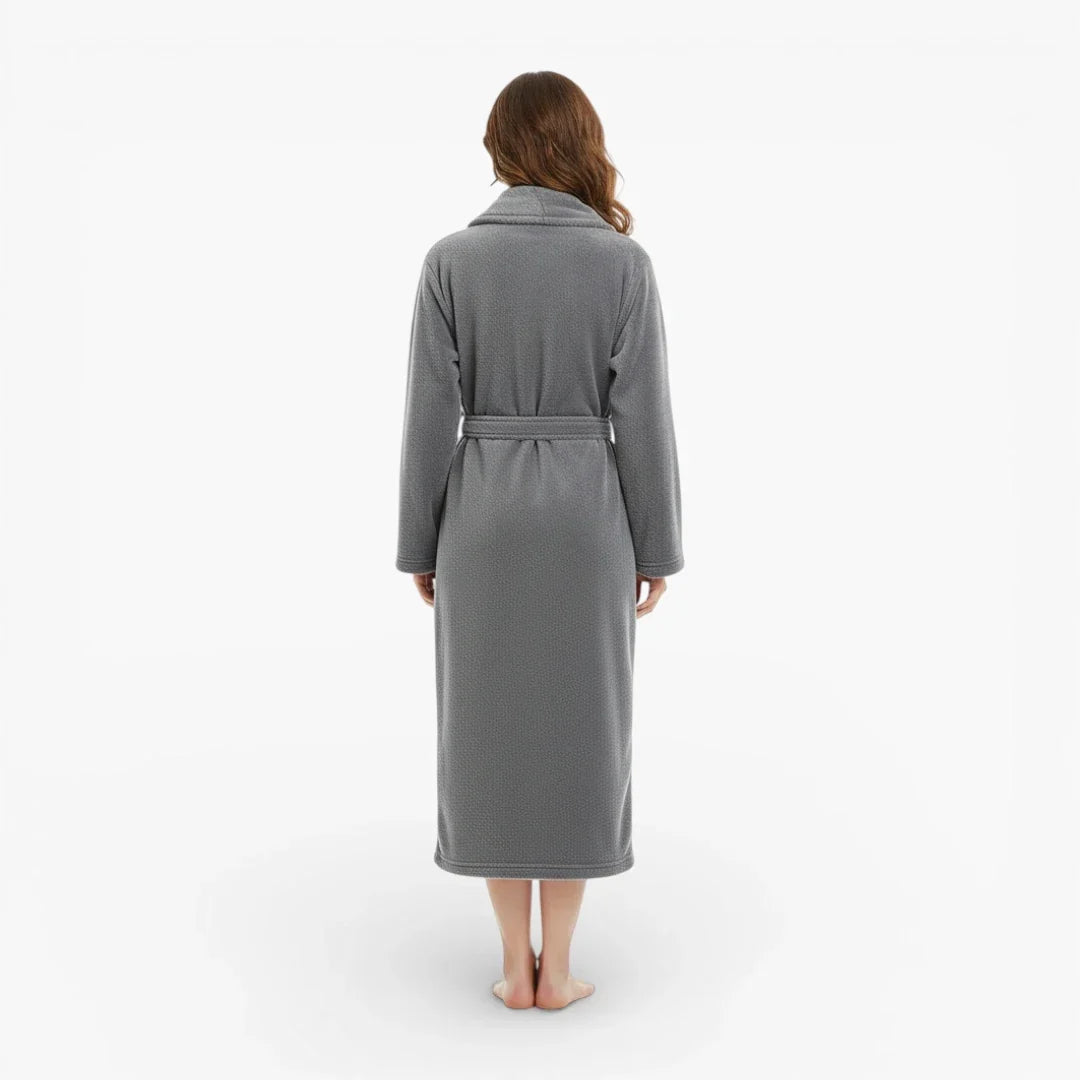 Peignoir femme chaud long — photo 3