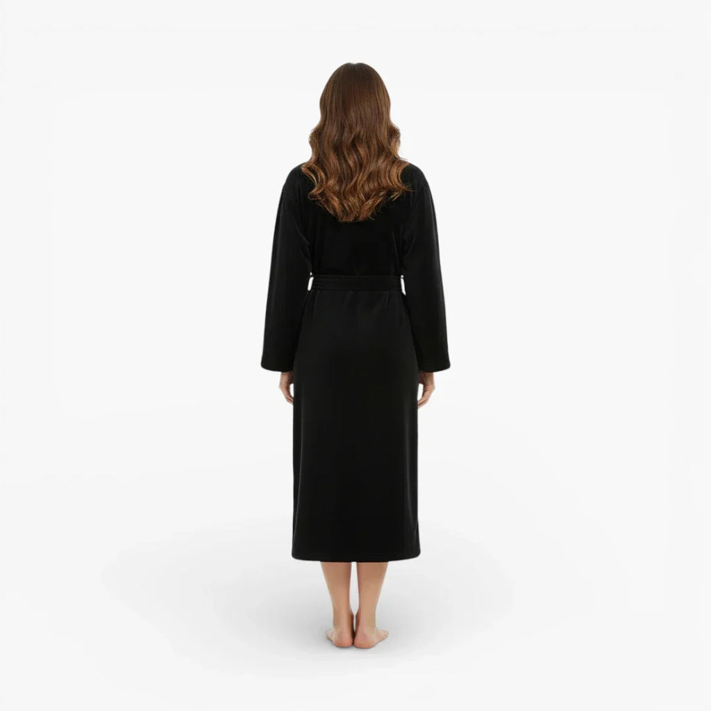Peignoir femme chaud long