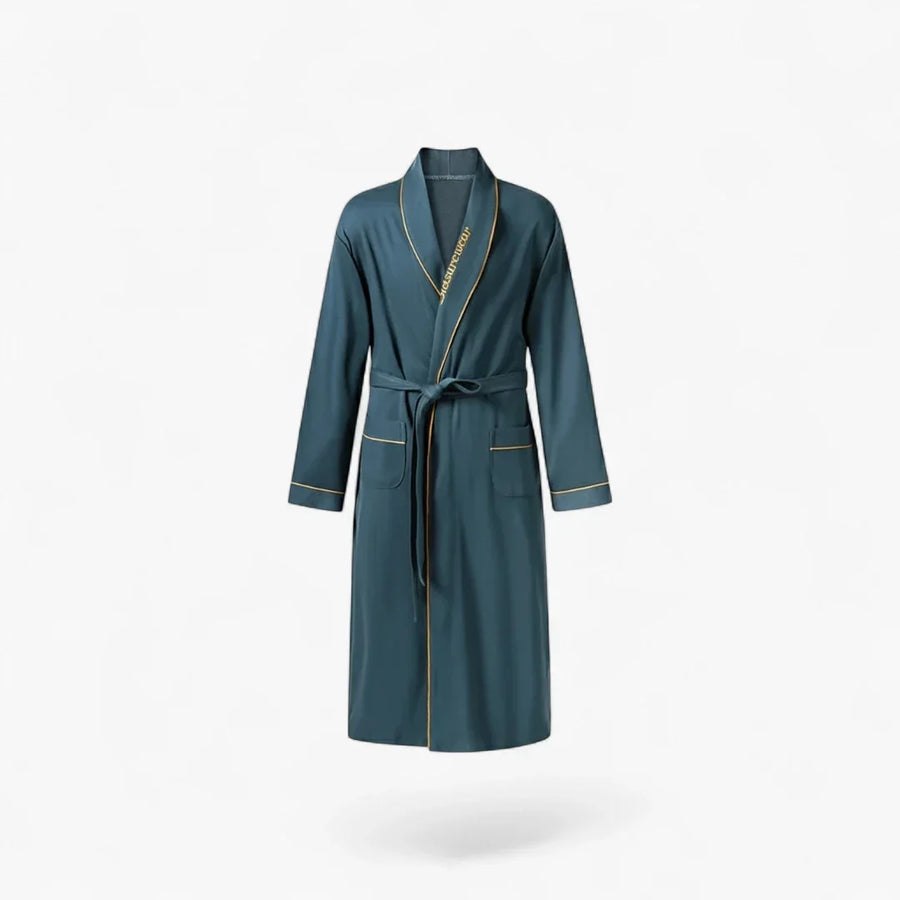 Peignoir homme coton et polyester