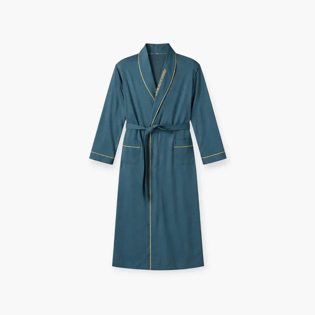Peignoir homme coton et polyester — photo 4