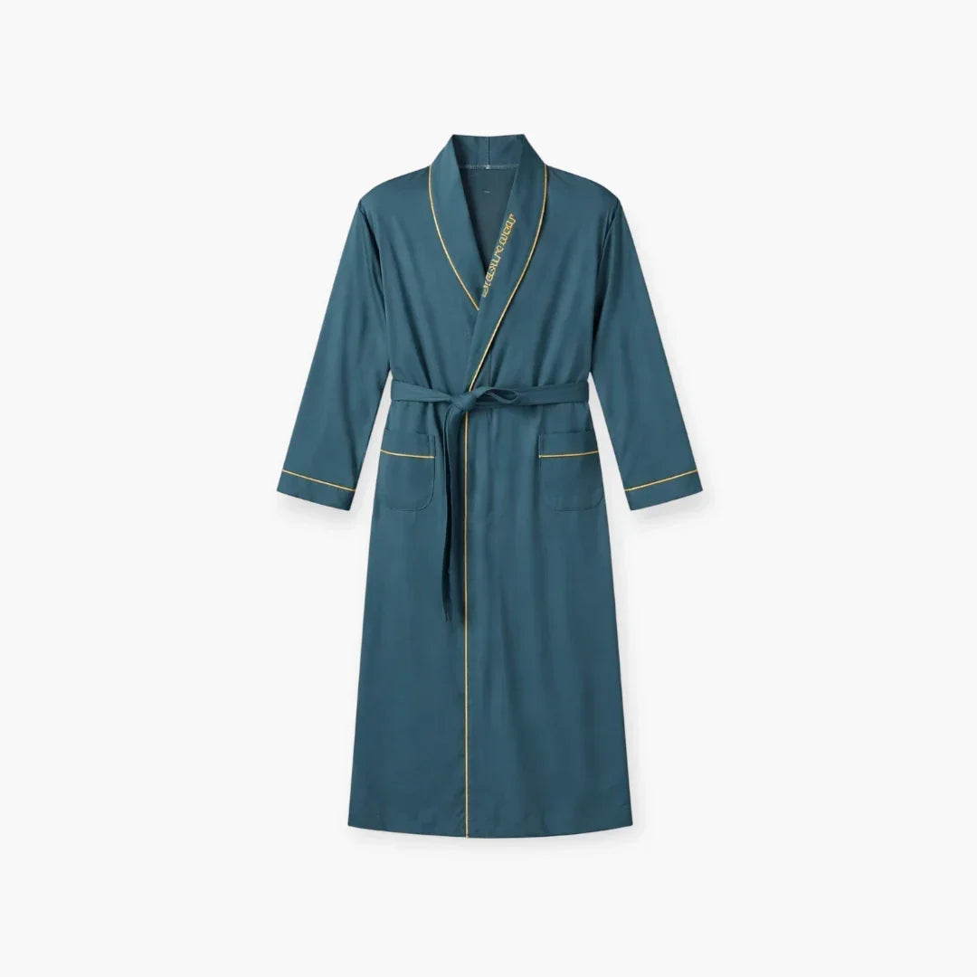 Peignoir homme coton et polyester — photo 4