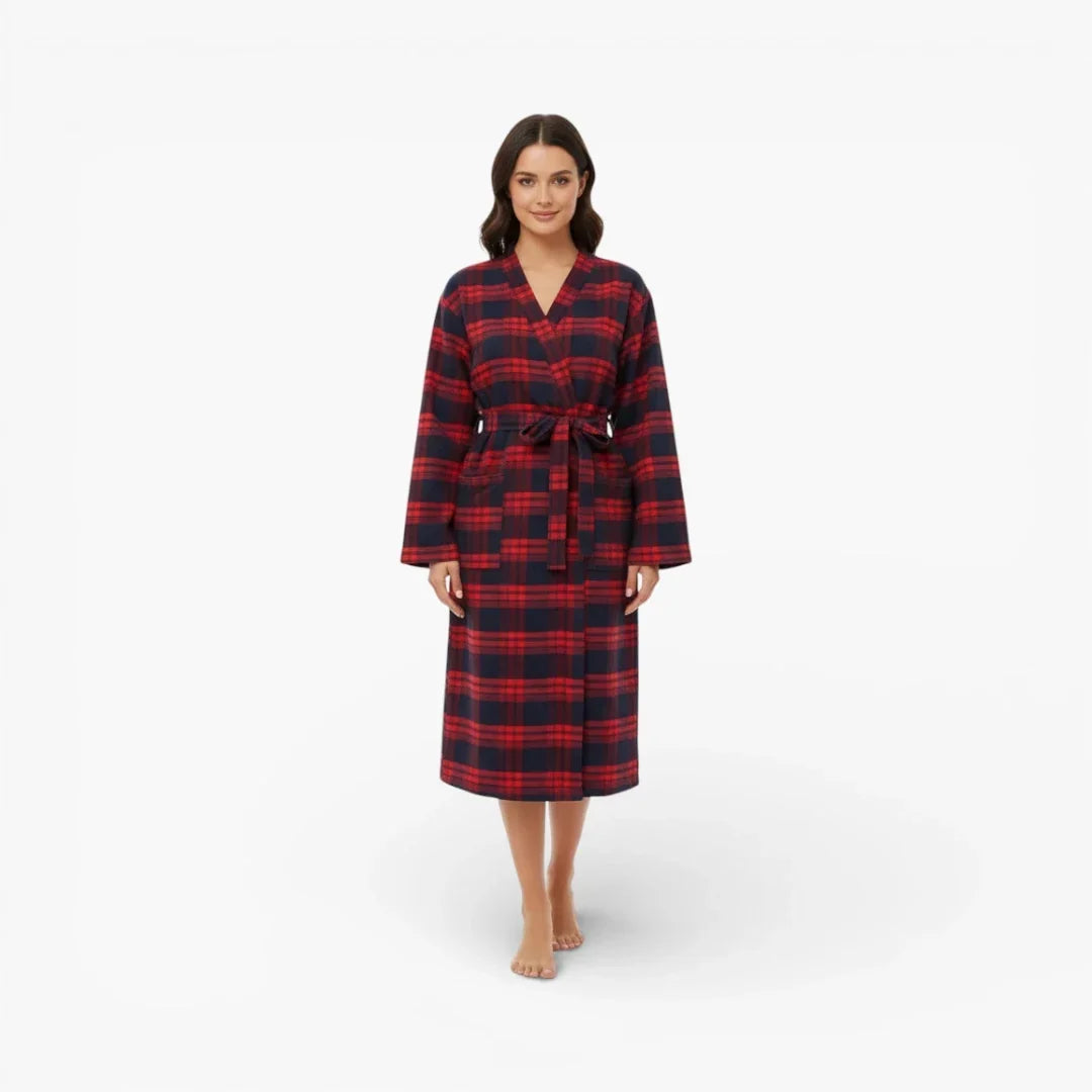 Peignoir robe de chambre polaire femme — photo 2