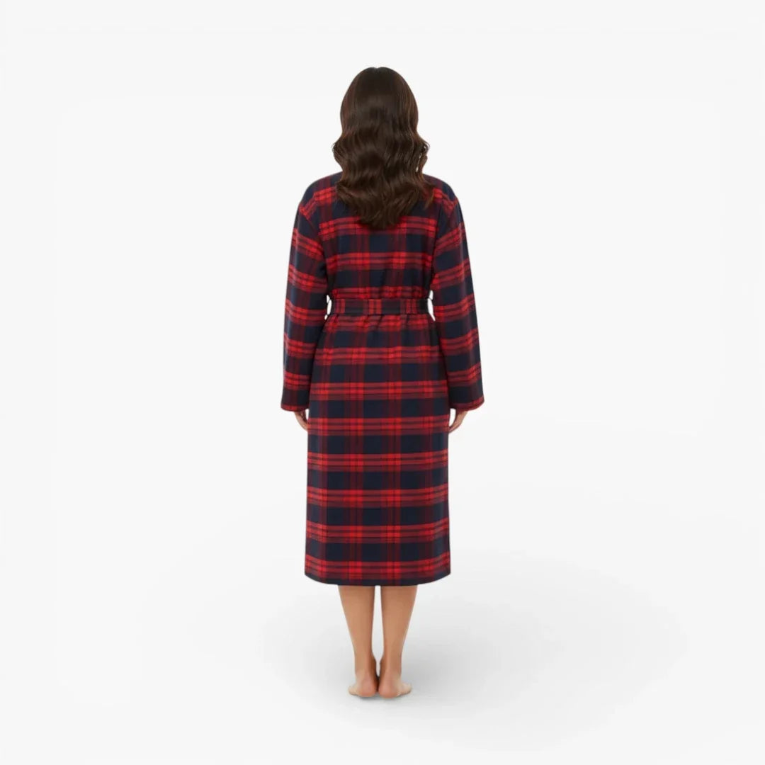 Peignoir robe de chambre polaire femme — photo 3
