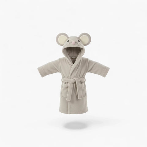 Peignoir bébé souris