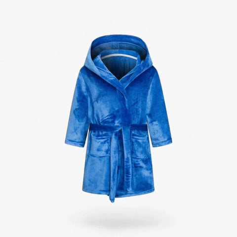 Peignoir de Bain Bleu Enfant