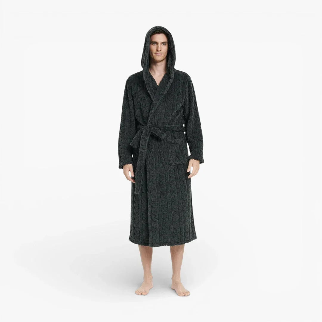 Peignoir de Bain avec Capuche Homme — photo 6