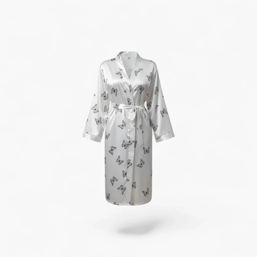 Peignoir de Bain imprimé Papillon Femme