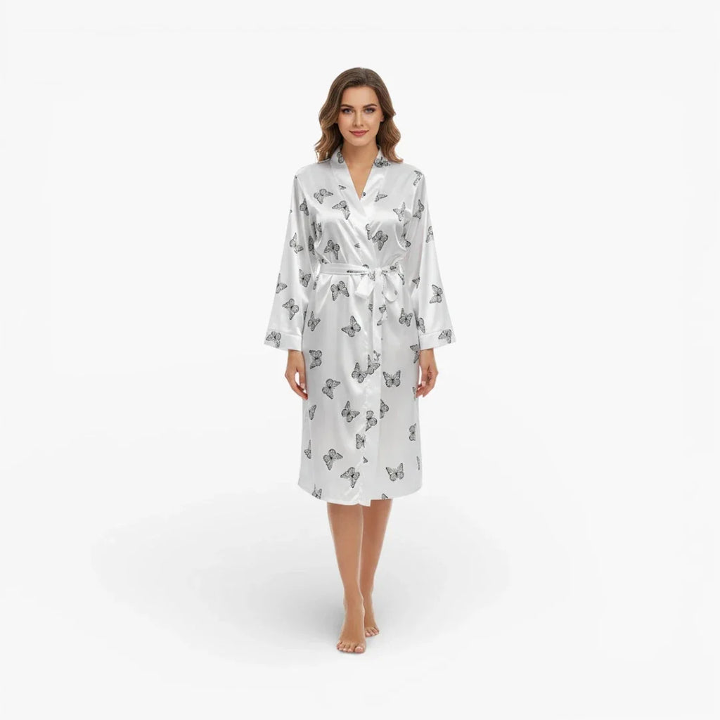 Peignoir de Bain imprimé Papillon Femme — photo 2