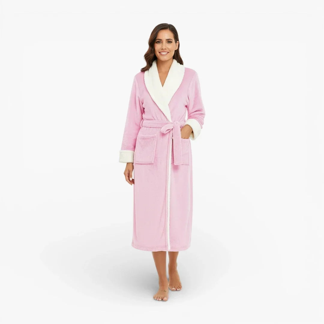Peignoir de bain femme rose — photo 2