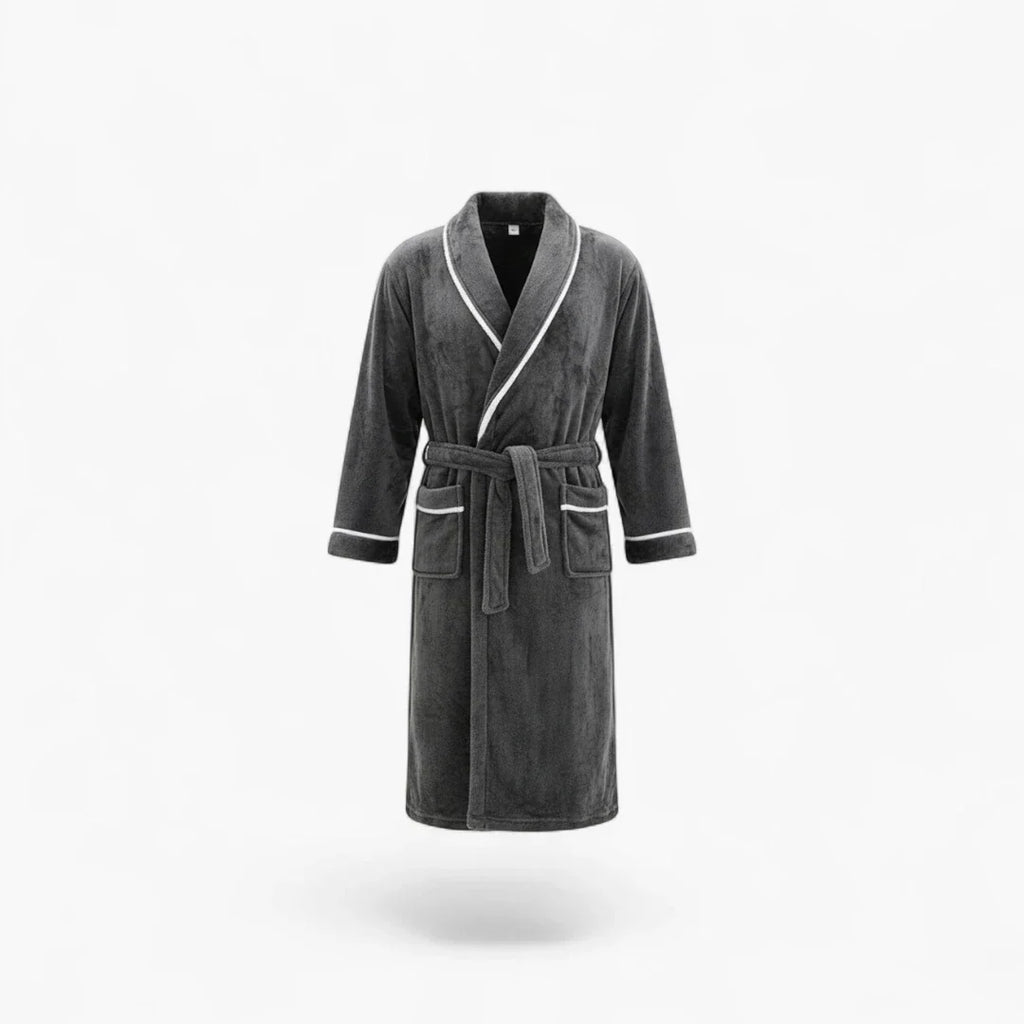 Peignoir Homme Velours et Flanelle