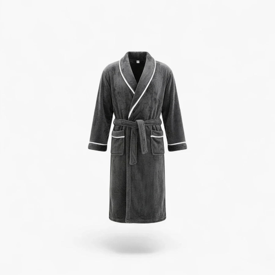Peignoir Homme Velours et Flanelle