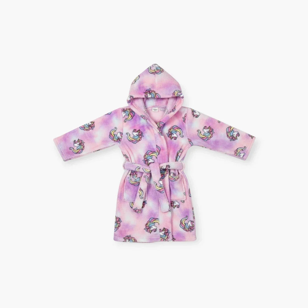 Peignoir licorne rose — photo 4