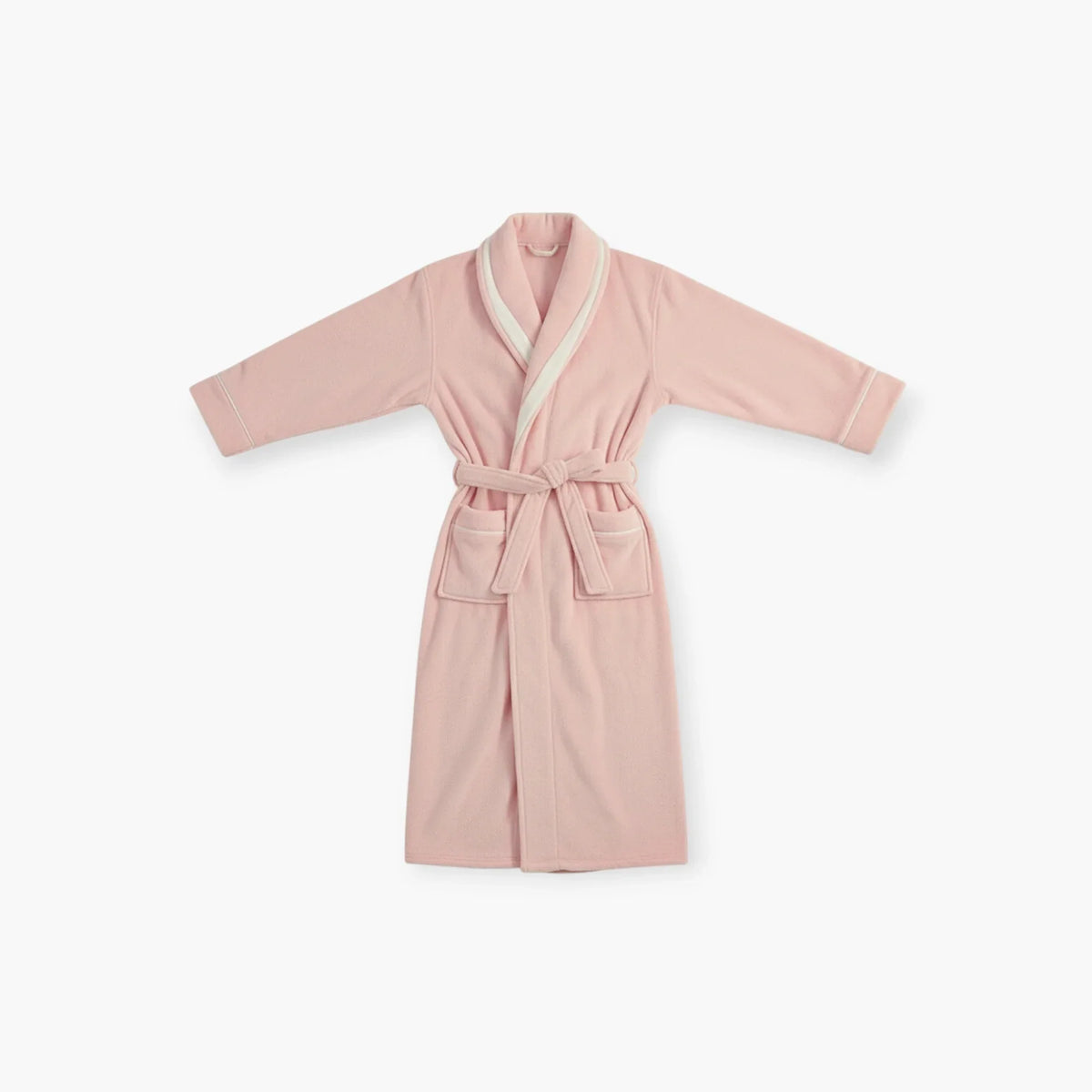 Peignoir Femme Long - Rose en Flanelle — photo 4