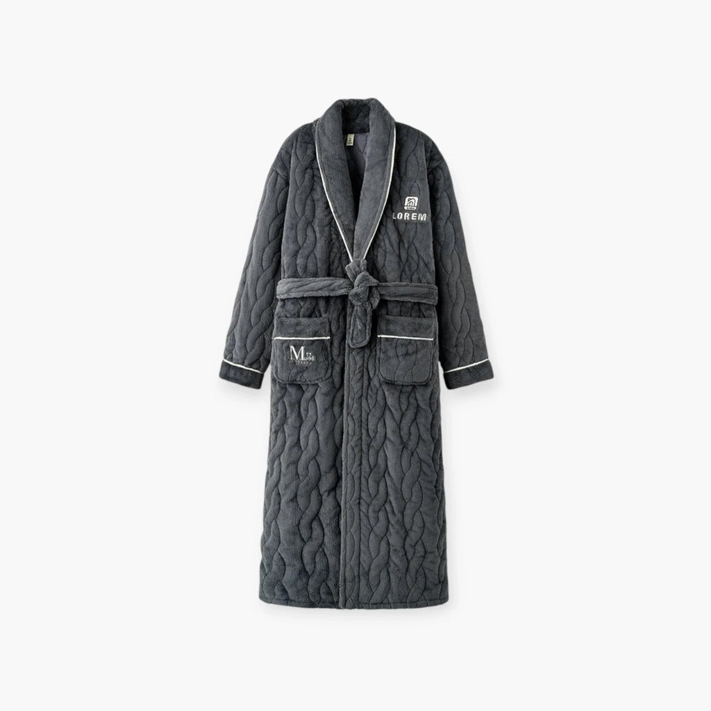 Peignoir De Bain Luxe Homme — photo 4