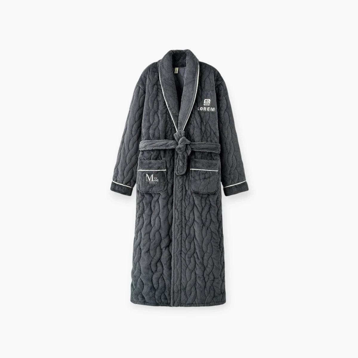 Peignoir De Bain Luxe Homme — photo 4