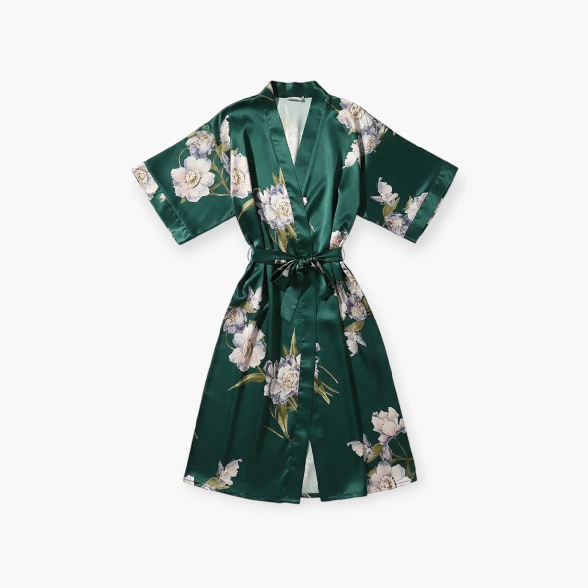 Peignoir Satin Vert — photo 4