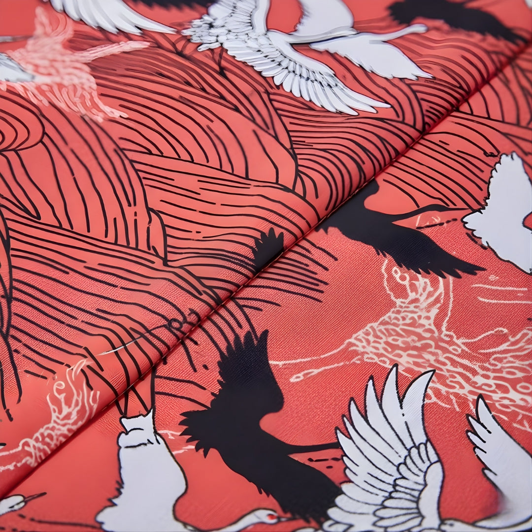 Kimono japonais rouge — photo 3