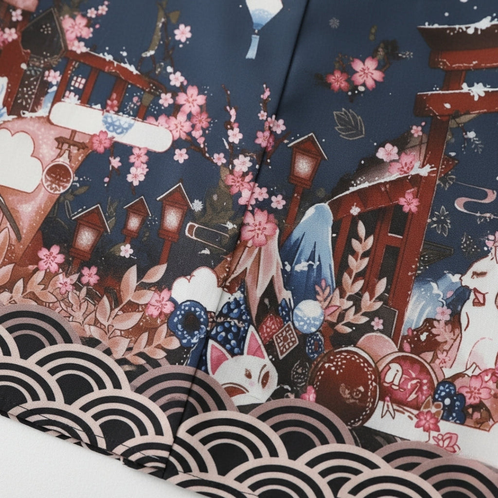 Kimono japonais en polyester — photo 3
