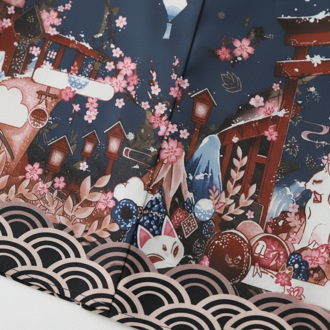 Kimono japonais en polyester — photo 3