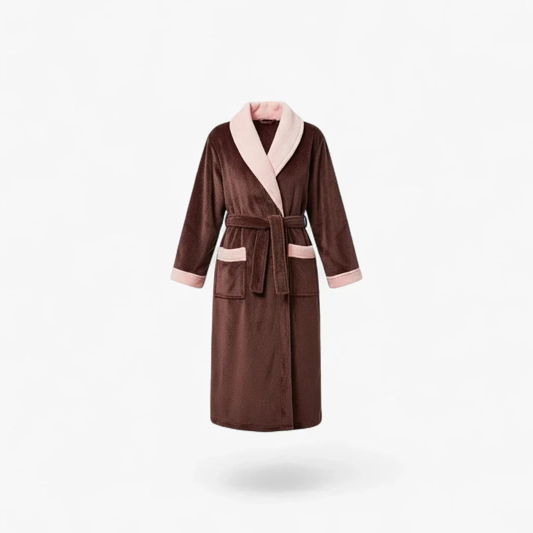 Peignoir Col Châle Femme
