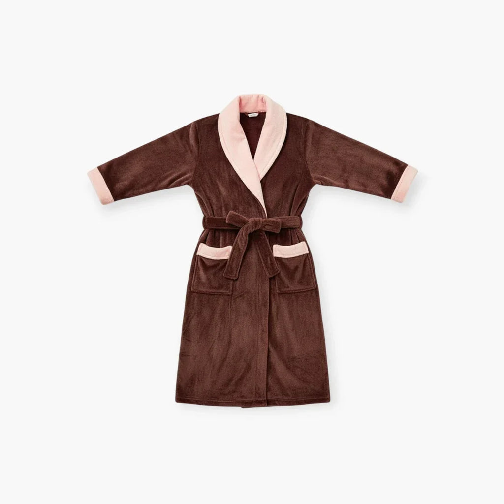 Peignoir Col Châle Femme — photo 4