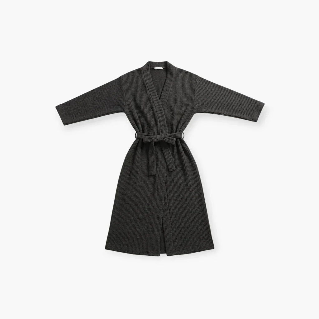 Peignoir Court Femme Manches Longues Polaire — photo 4