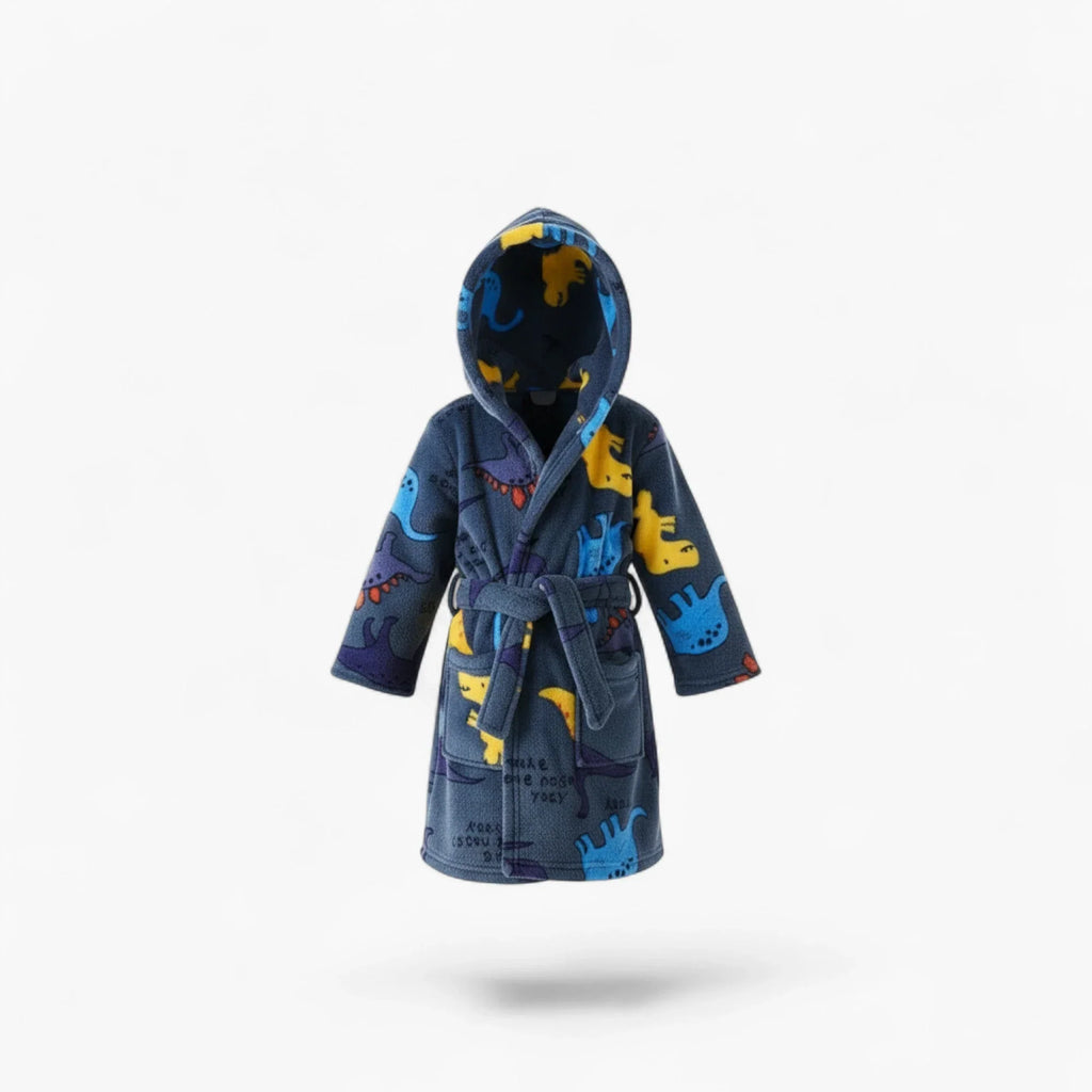 Peignoir enfant dinausore