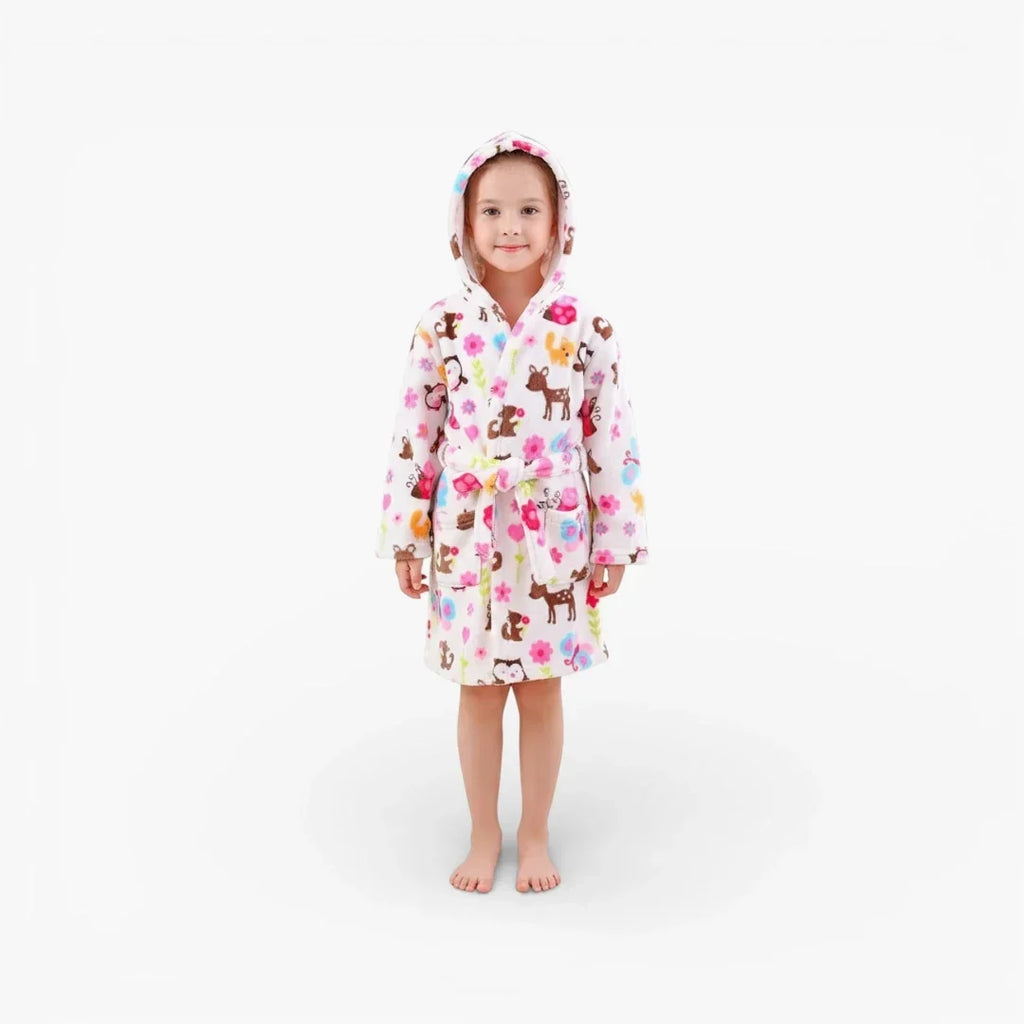 Peignoir fleur enfant — photo 2