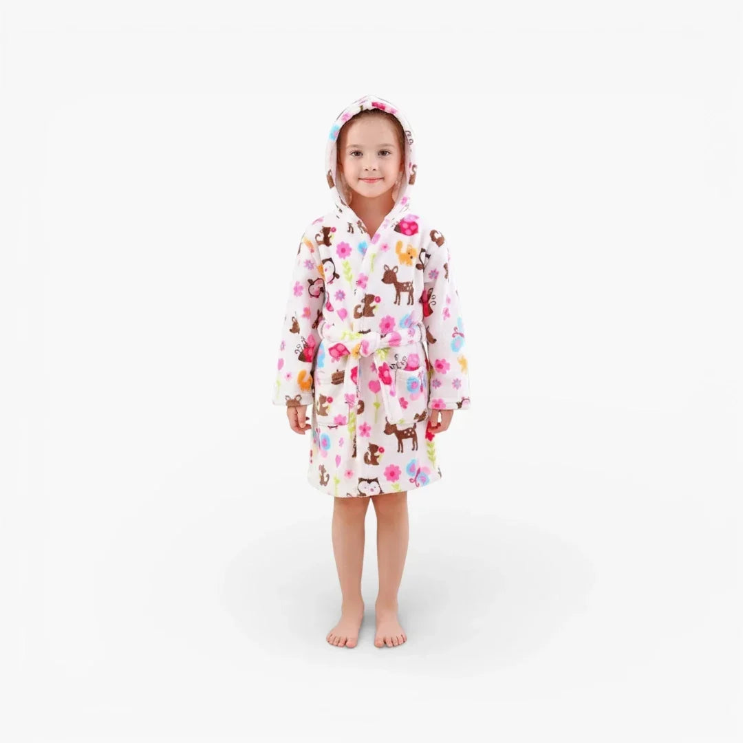 Peignoir fleur enfant — photo 2