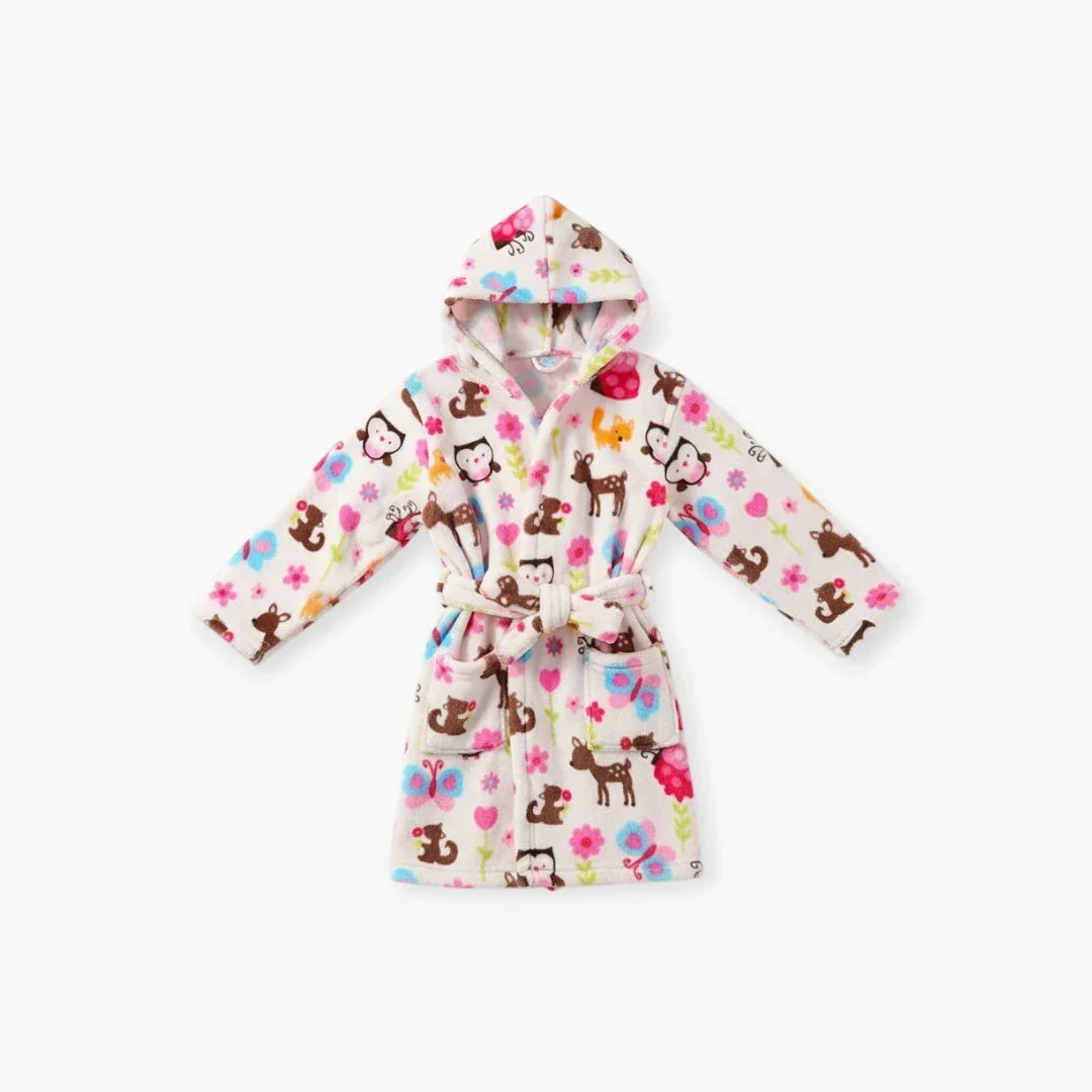 Peignoir fleur enfant — photo 4