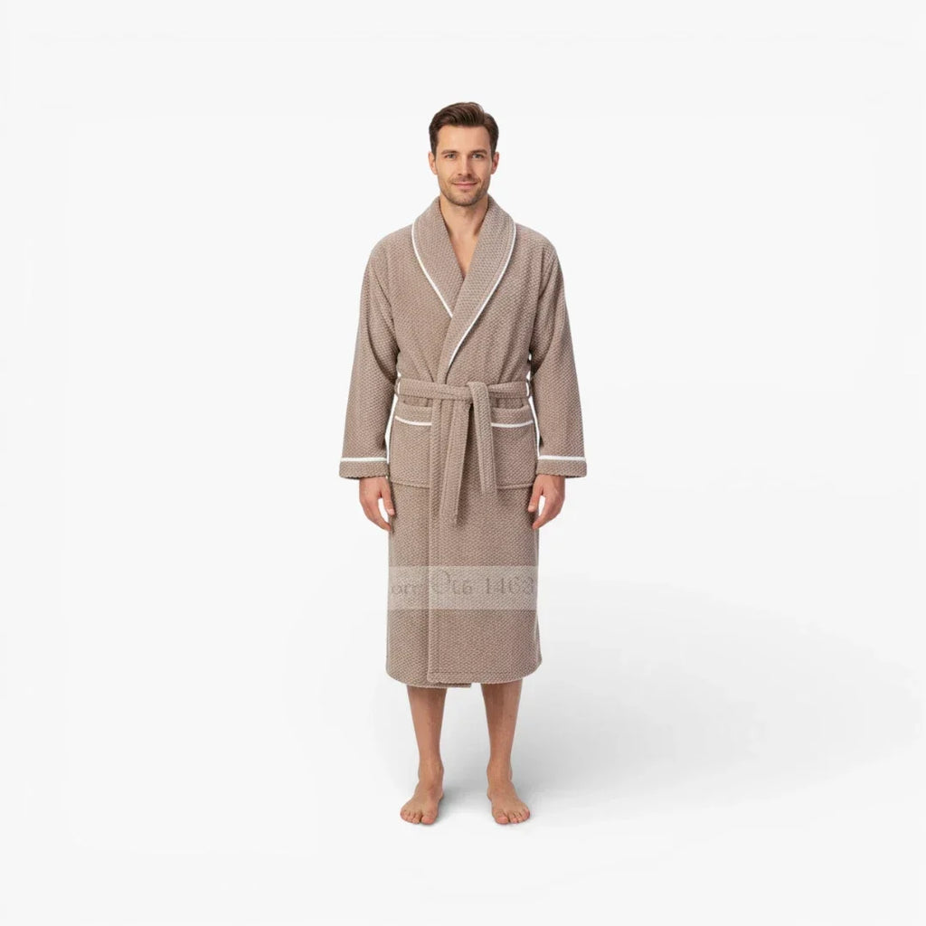 Peignoir Homme Long et Chaud — photo 2