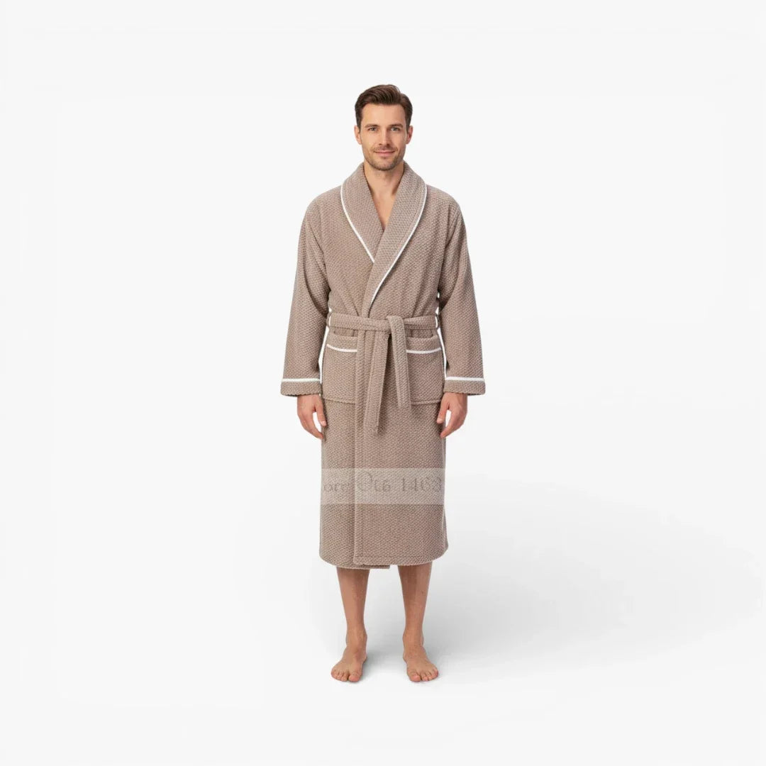 Peignoir Homme Long et Chaud — photo 2