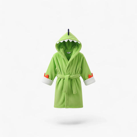 Peignoir bébé dinosaure