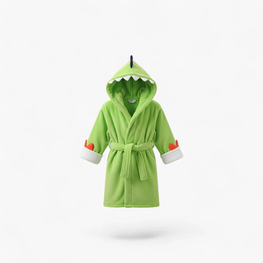 Peignoir bébé dinosaure