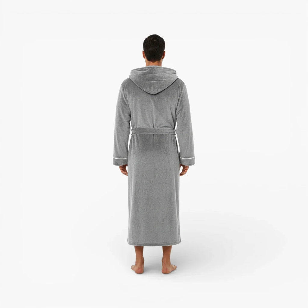 Peignoir Long à Capuche Homme — photo 3