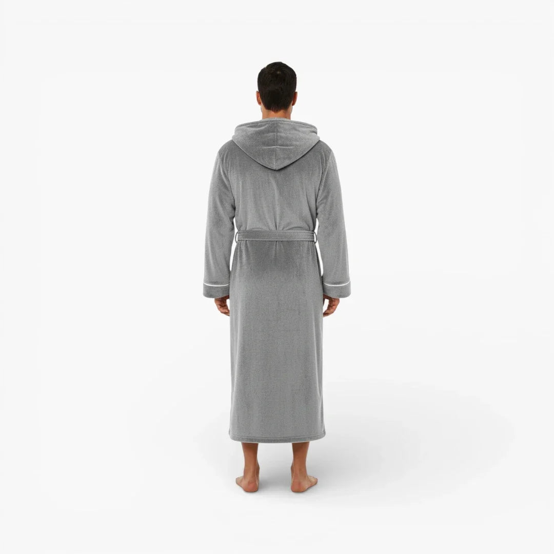 Peignoir Long à Capuche Homme — photo 3
