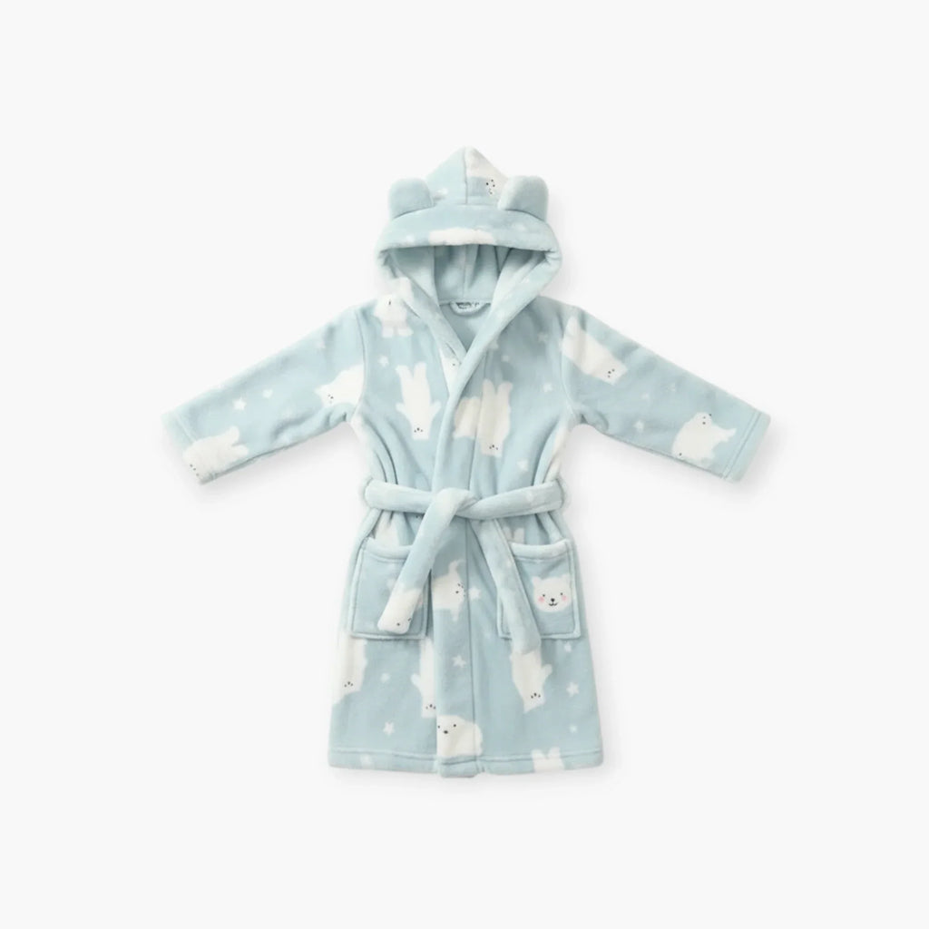 Peignoir Enfant Ours Blanc — photo 4