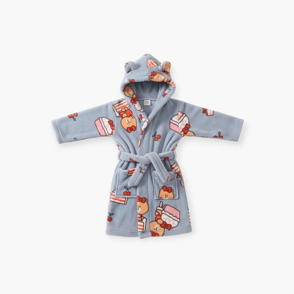 Peignoir Polaire Enfant Ours — photo 4
