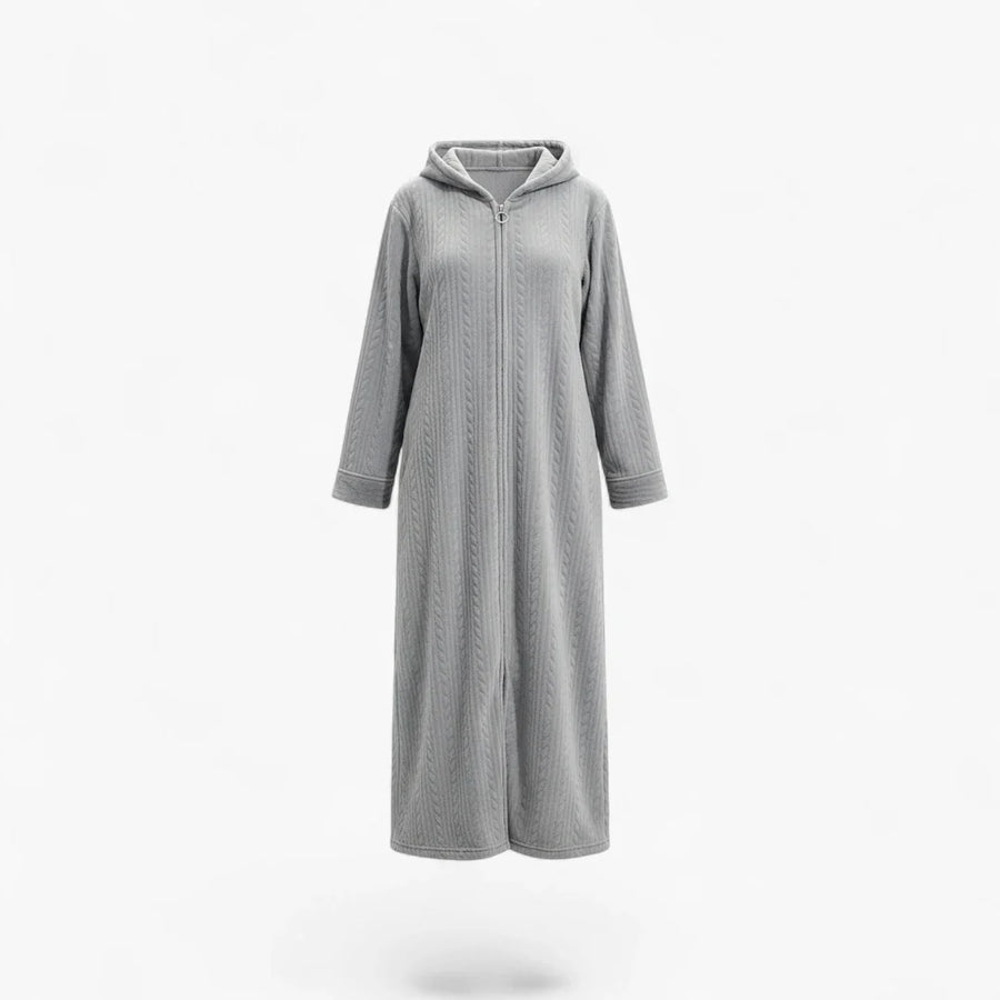 Peignoir Long Femme Polaire